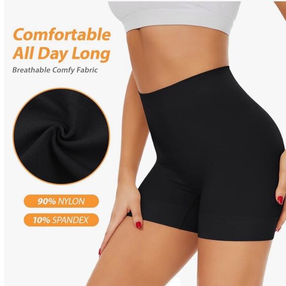 NEW (3) Pair Bestena Seamless Smooth Women's BOYSHORTS SM Black Shapewear SHORTS - Picture 8 of 12